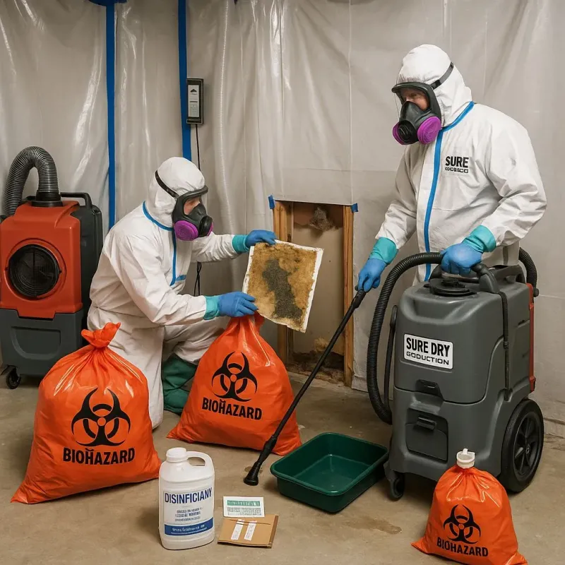 Contaminated Water Handling Protocols process in Ham Lake, MN